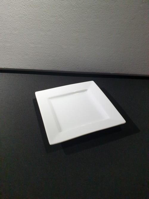 Sideplate bord - Napoli - Vierkant 13x13cm (Krat 40 stuks)